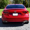 2018 - 2019 Honda Accord Dark Smoke Tail Light Tint Overlay Full