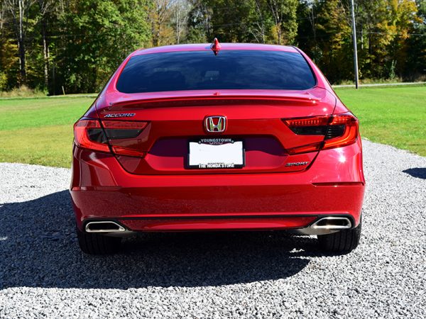 2018 - 2019 Honda Accord Dark Smoke Tail Light Tint Overlay Full